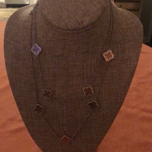 NWT gold and silver necklace - best design!